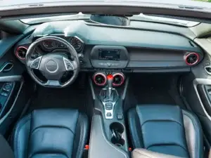 Camaro Silver Convertible