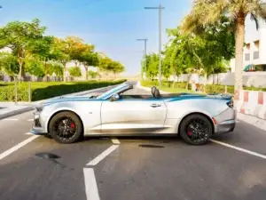 Camaro Silver Convertible
