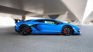 Lamborghini Aventador SVJ Blue