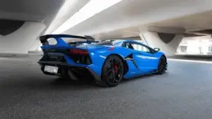 Lamborghini Aventador SVJ Blue
